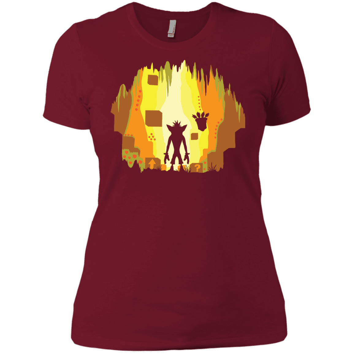 T-Shirts Scarlet / X-Small Wumpa World Women's Premium T-Shirt