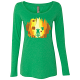 T-Shirts Envy / S Wumpa World Women's Triblend Long Sleeve Shirt