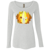 T-Shirts Heather White / S Wumpa World Women's Triblend Long Sleeve Shirt