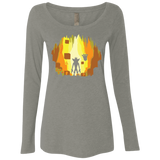 T-Shirts Venetian Grey / S Wumpa World Women's Triblend Long Sleeve Shirt