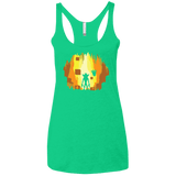 Wumpa World Women's Triblend Racerback Tank