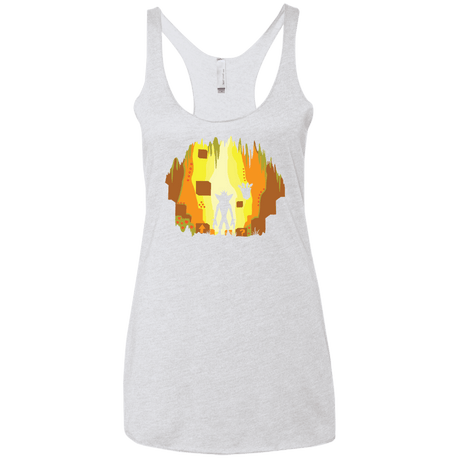 Wumpa World Women's Triblend Racerback Tank