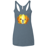 Wumpa World Women's Triblend Racerback Tank