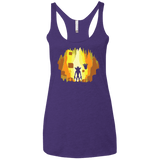 Wumpa World Women's Triblend Racerback Tank