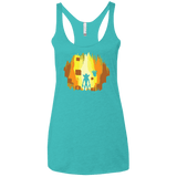 Wumpa World Women's Triblend Racerback Tank