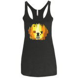 Wumpa World Women's Triblend Racerback Tank