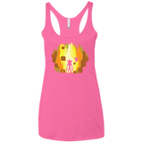 Wumpa World Women's Triblend Racerback Tank