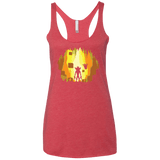 Wumpa World Women's Triblend Racerback Tank