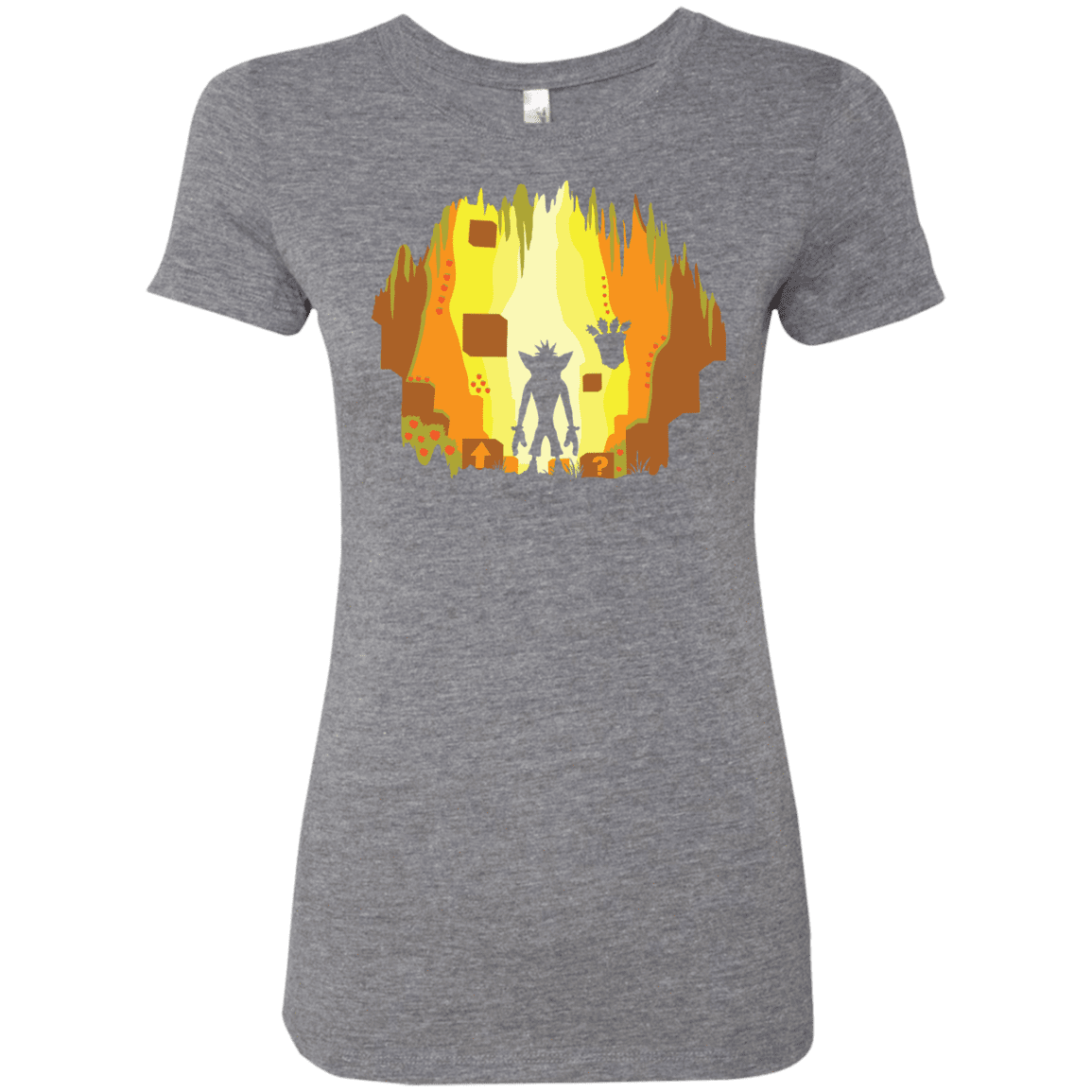 T-Shirts Premium Heather / S Wumpa World Women's Triblend T-Shirt