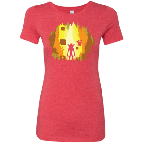 T-Shirts Vintage Red / S Wumpa World Women's Triblend T-Shirt