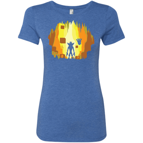 T-Shirts Vintage Royal / S Wumpa World Women's Triblend T-Shirt