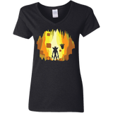 T-Shirts Black / S Wumpa World Women's V-Neck T-Shirt