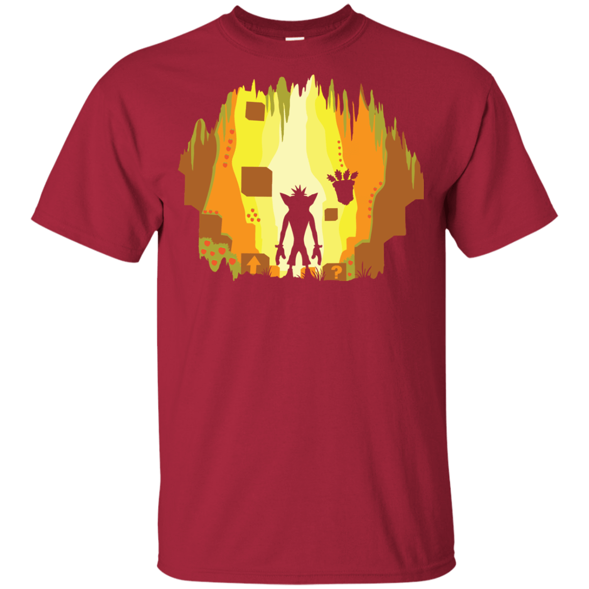 T-Shirts Cardinal / YXS Wumpa World Youth T-Shirt