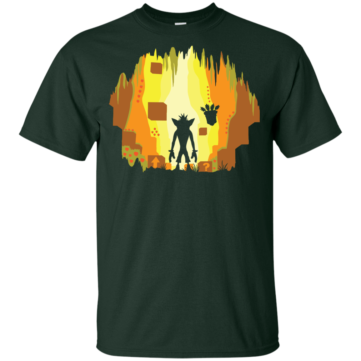 T-Shirts Forest / YXS Wumpa World Youth T-Shirt