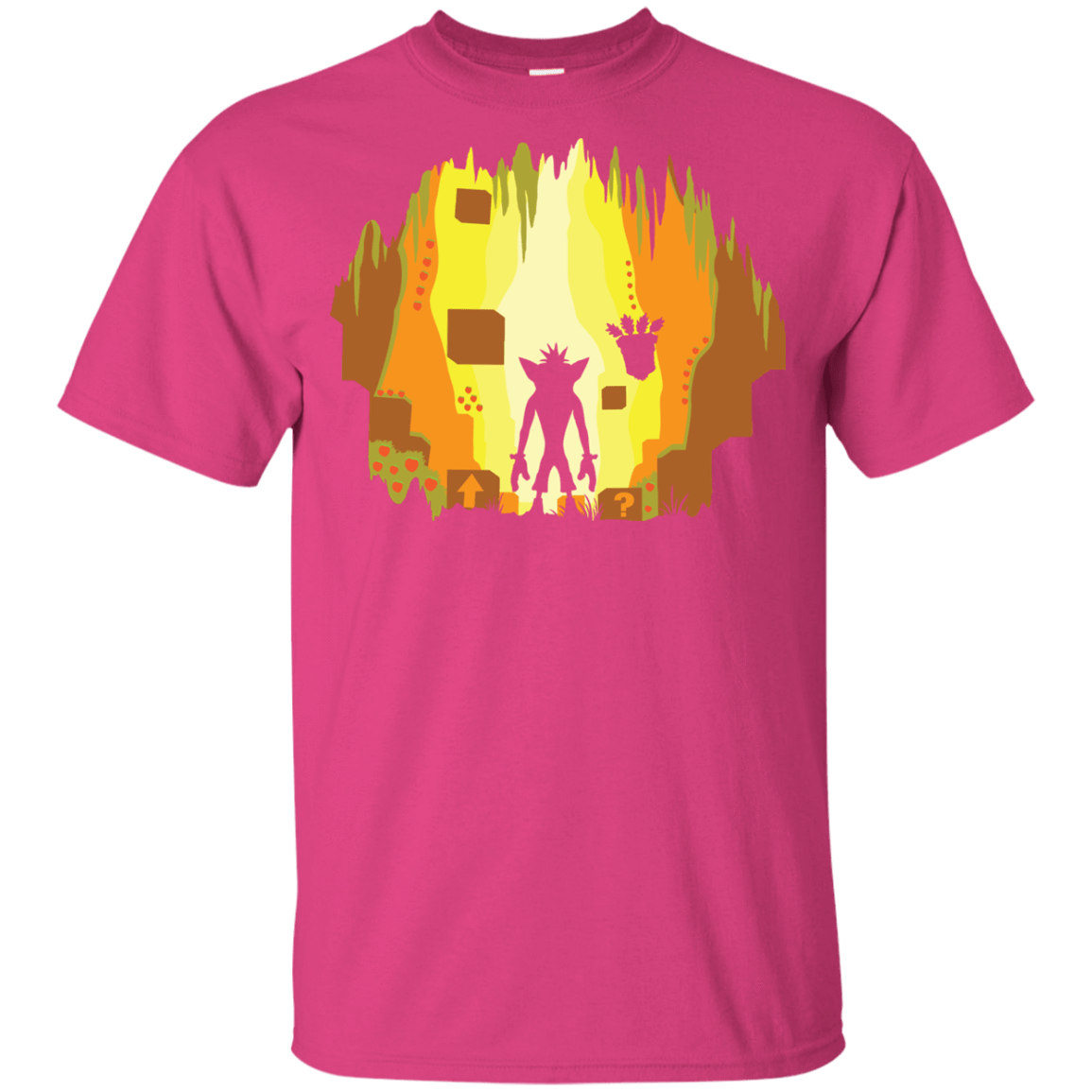 T-Shirts Heliconia / YXS Wumpa World Youth T-Shirt