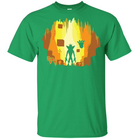 T-Shirts Irish Green / YXS Wumpa World Youth T-Shirt