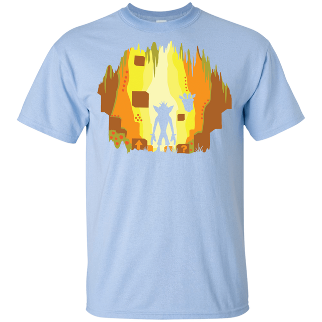 T-Shirts Light Blue / YXS Wumpa World Youth T-Shirt