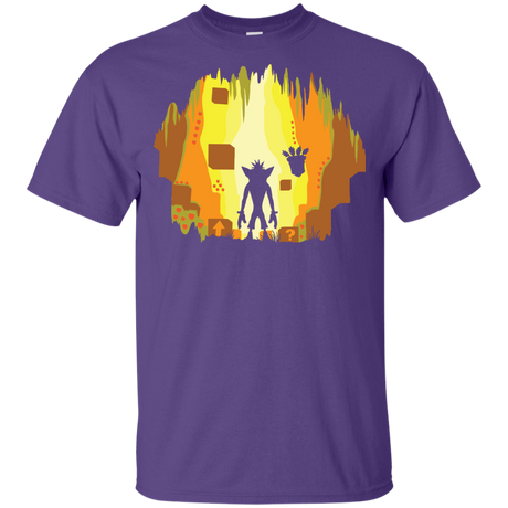 T-Shirts Purple / YXS Wumpa World Youth T-Shirt