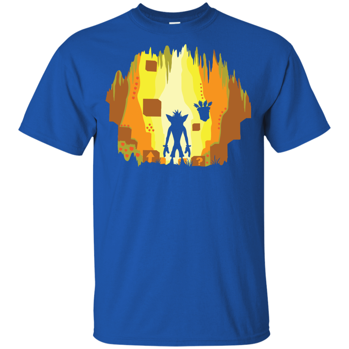 T-Shirts Royal / YXS Wumpa World Youth T-Shirt