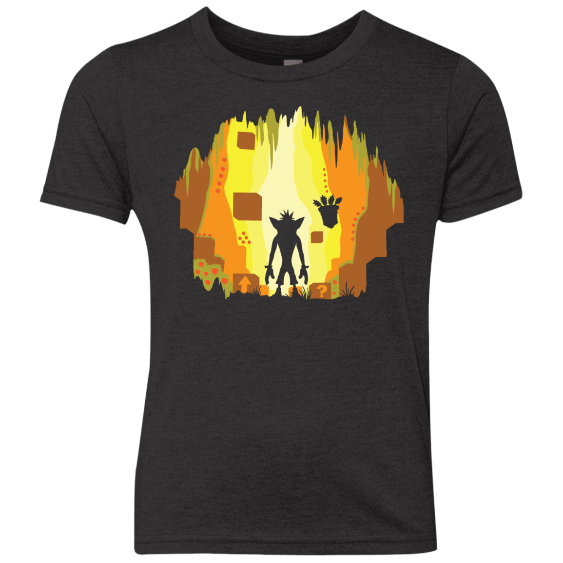 Wumpa World Youth Triblend T-Shirt