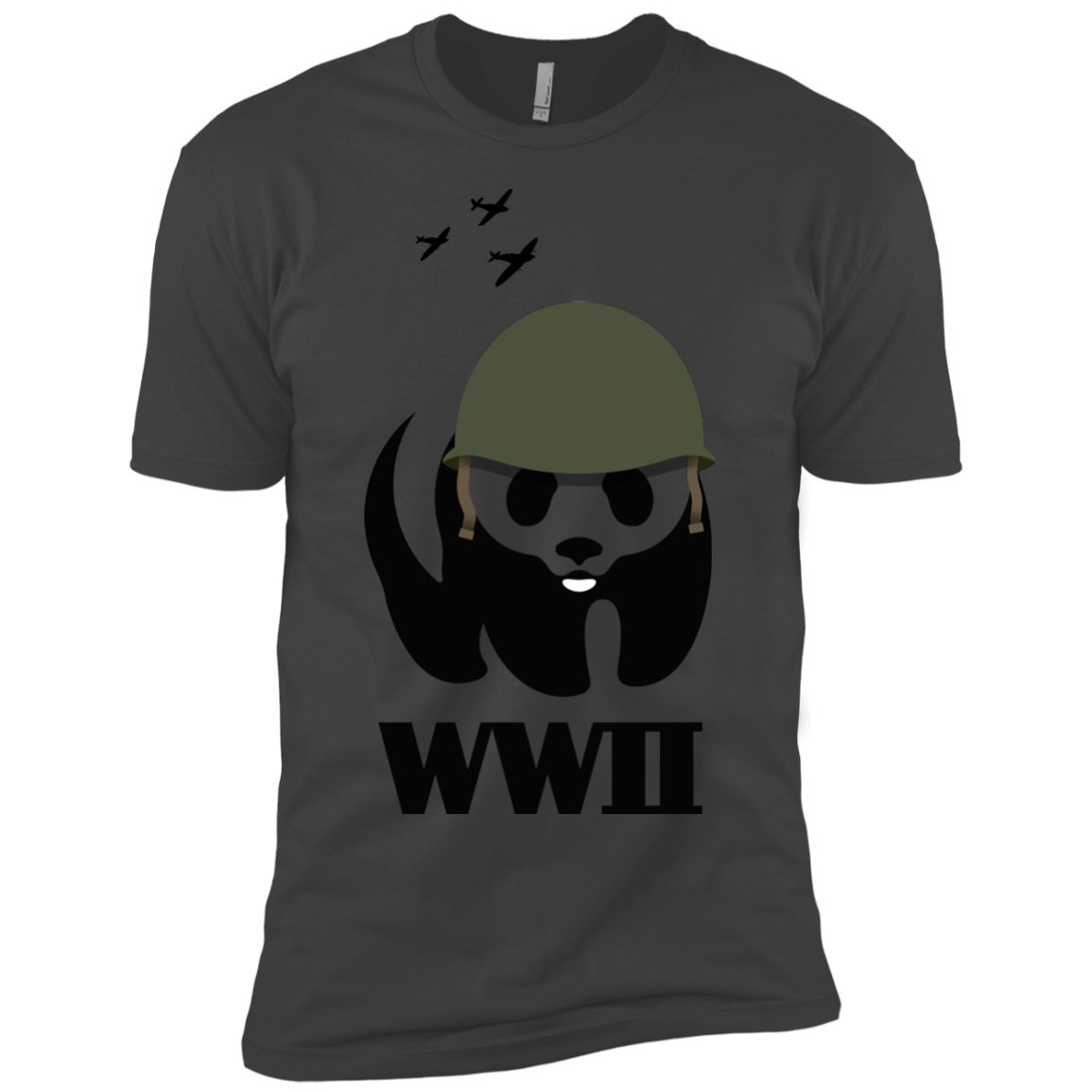 T-Shirts Heavy Metal / YXS WWII Panda Boys Premium T-Shirt