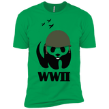 T-Shirts Kelly Green / YXS WWII Panda Boys Premium T-Shirt