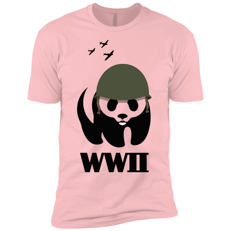 T-Shirts Light Pink / YXS WWII Panda Boys Premium T-Shirt