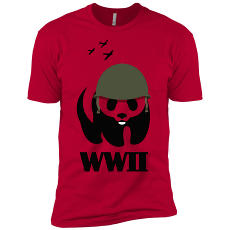 T-Shirts Red / YXS WWII Panda Boys Premium T-Shirt