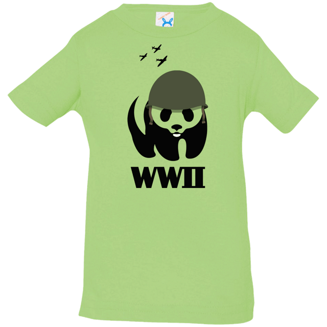 T-Shirts Key Lime / 6 Months WWII Panda Infant Premium T-Shirt