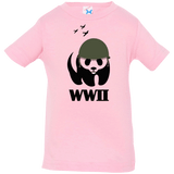 T-Shirts Pink / 6 Months WWII Panda Infant Premium T-Shirt