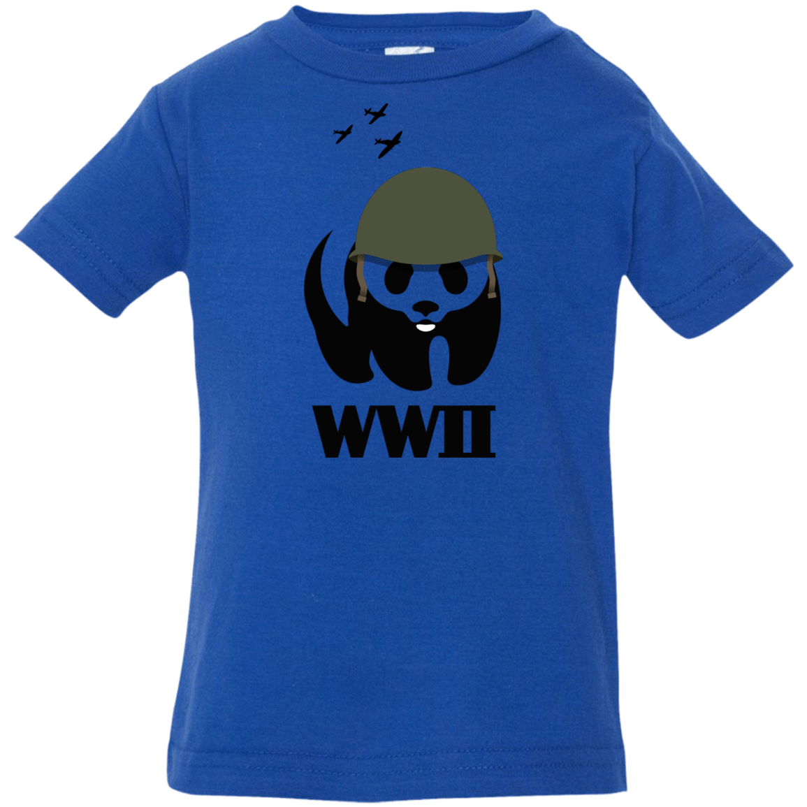 T-Shirts Royal / 6 Months WWII Panda Infant Premium T-Shirt