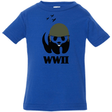 T-Shirts Royal / 6 Months WWII Panda Infant Premium T-Shirt