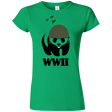 T-Shirts Irish Green / S WWII Panda Junior Slimmer-Fit T-Shirt