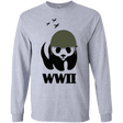 T-Shirts Sport Grey / S WWII Panda Men's Long Sleeve T-Shirt