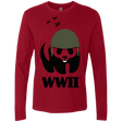 T-Shirts Cardinal / S WWII Panda Men's Premium Long Sleeve