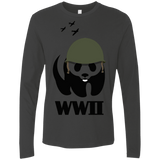 T-Shirts Heavy Metal / S WWII Panda Men's Premium Long Sleeve