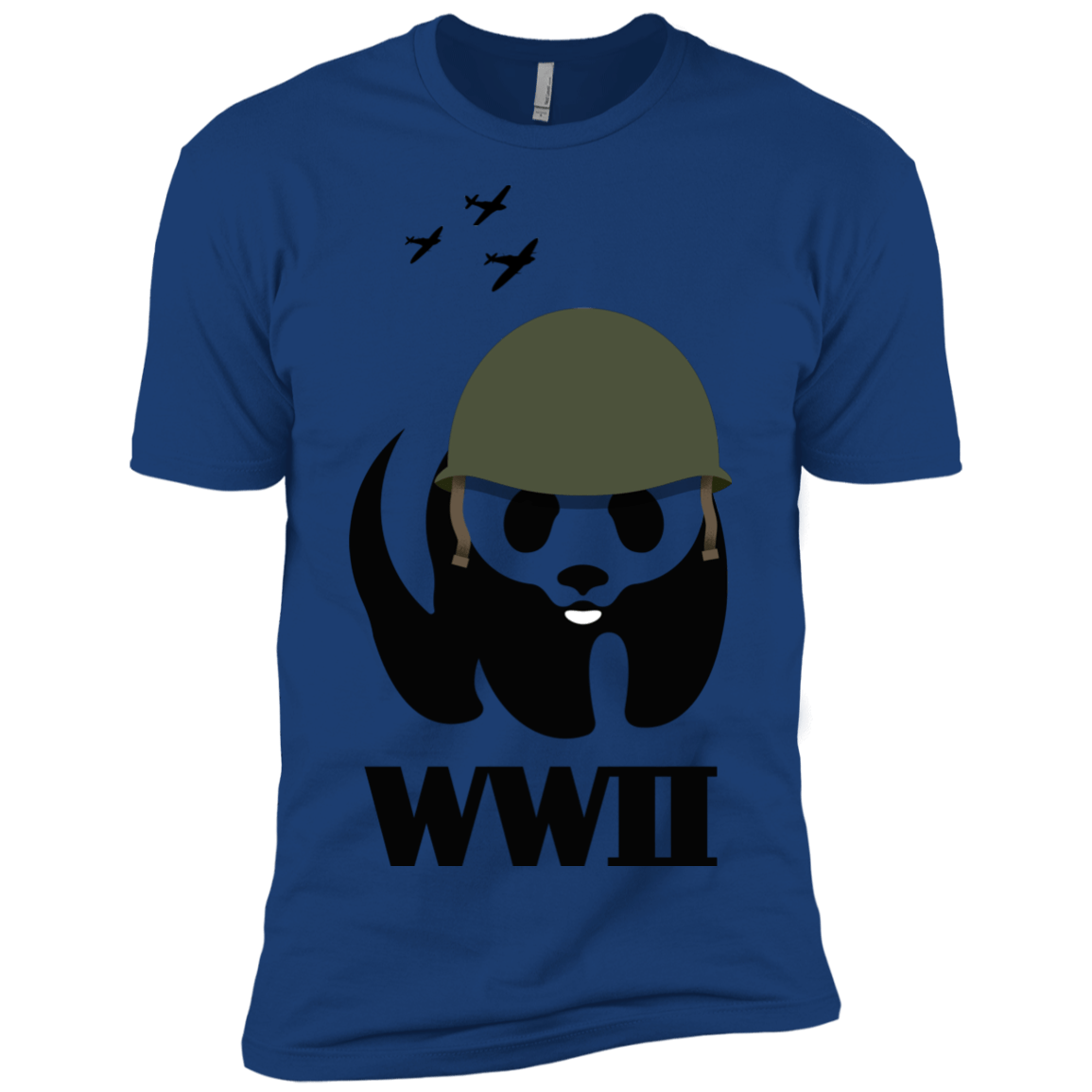 T-Shirts Royal / X-Small WWII Panda Men's Premium T-Shirt