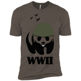 T-Shirts Warm Grey / X-Small WWII Panda Men's Premium T-Shirt