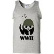 T-Shirts Ash / S WWII Panda Men's Tank Top