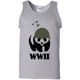 T-Shirts Sport Grey / S WWII Panda Men's Tank Top