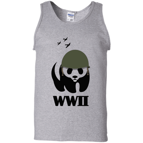 T-Shirts Sport Grey / S WWII Panda Men's Tank Top