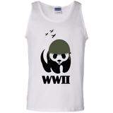 T-Shirts White / S WWII Panda Men's Tank Top