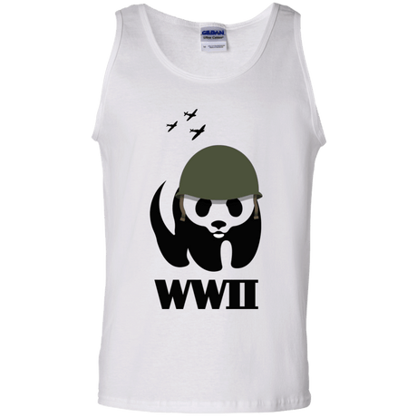 T-Shirts White / S WWII Panda Men's Tank Top