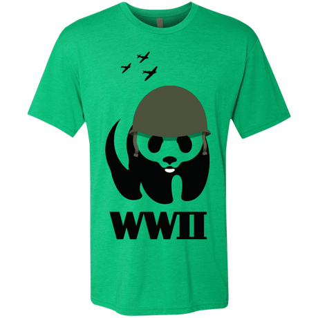 T-Shirts Envy / S WWII Panda Men's Triblend T-Shirt