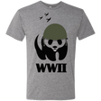 T-Shirts Premium Heather / S WWII Panda Men's Triblend T-Shirt