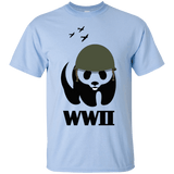 T-Shirts Light Blue / S WWII Panda T-Shirt