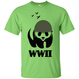 T-Shirts Lime / S WWII Panda T-Shirt