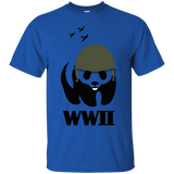 T-Shirts Royal / S WWII Panda T-Shirt