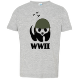 T-Shirts Heather Grey / 2T WWII Panda Toddler Premium T-Shirt