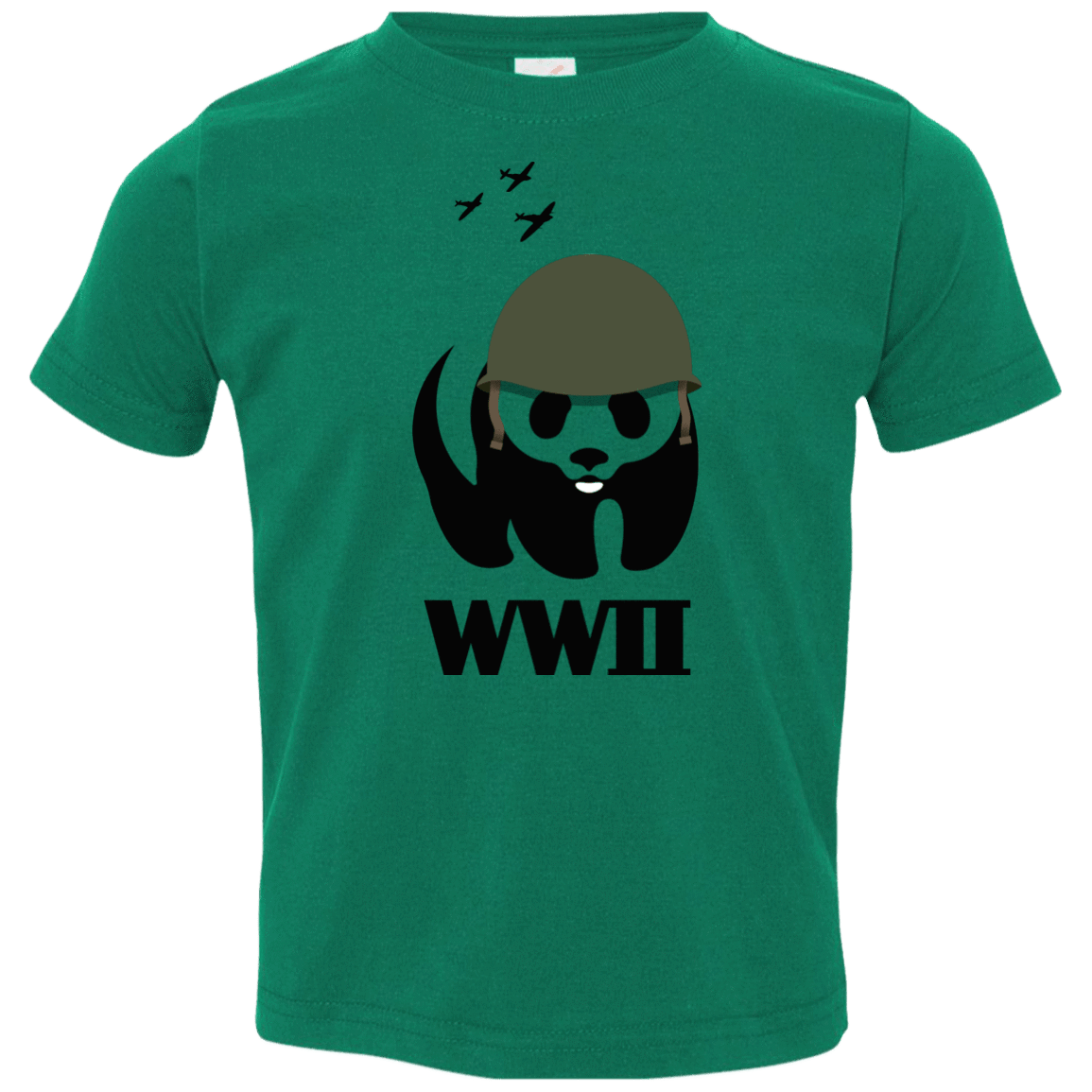 T-Shirts Kelly / 2T WWII Panda Toddler Premium T-Shirt